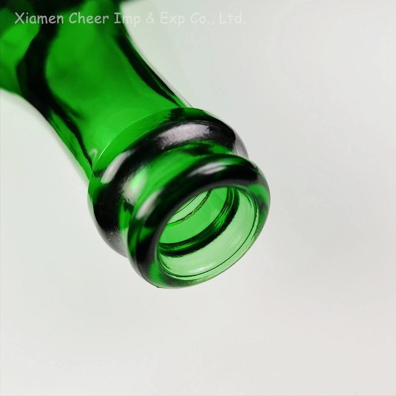 Emerald Green Color 750ml Glass Champagne Bottle