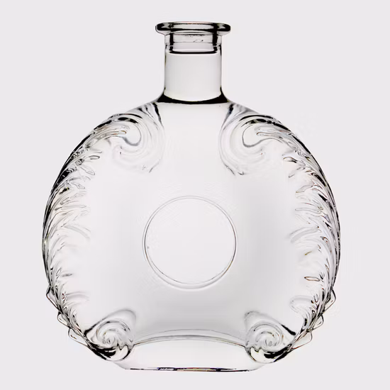 Custom Bottles for Whiskey Vodka Gin Empty Glass Bottle Liquor Fancy Costume Vodka Gin Glass Bottle